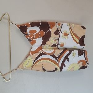 Aritzia Wilfred Retro Printed Camisole Size Small NWT